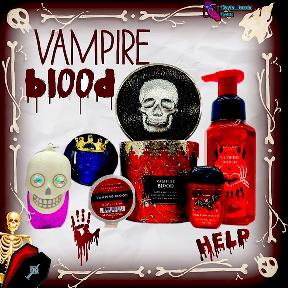 BBW🩸Vampire Blood🩸6 pc Halloween gift set